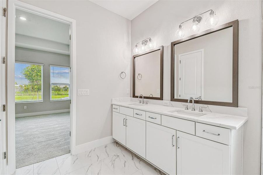 Furnished interior view inside a new home in Chapel Crossings – Classic Series, Wesley Chapel (Image 18).