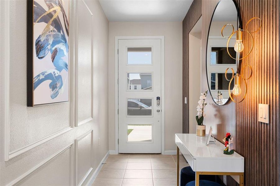 Furnished interior view inside a new home in , Kissimmee (Image 17).