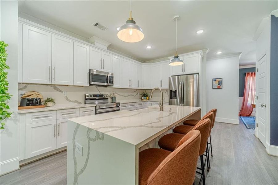 Furnished interior view inside a new home in , Snellville (Image 15).
