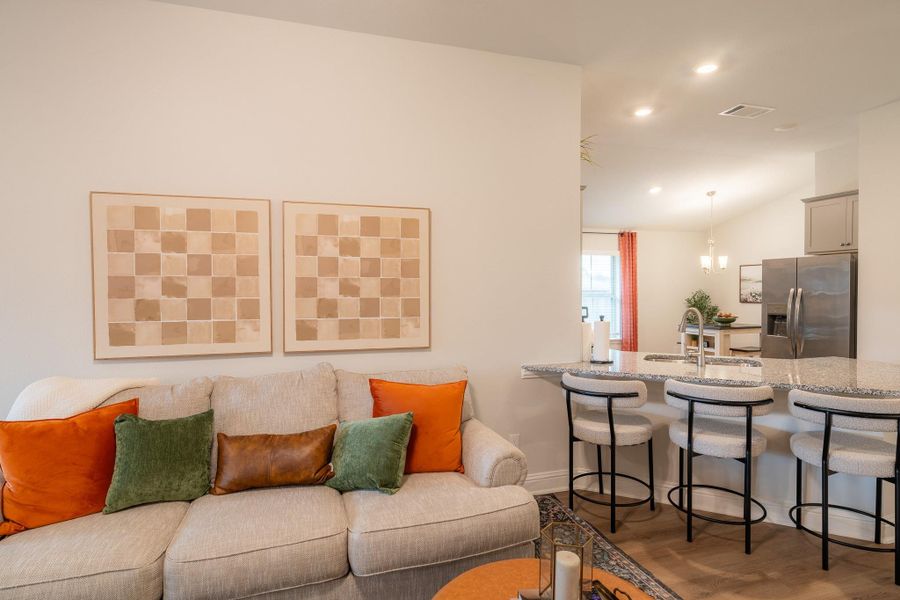 Furnished interior view inside a new home in Cypress Green, Hockley (Image 6).