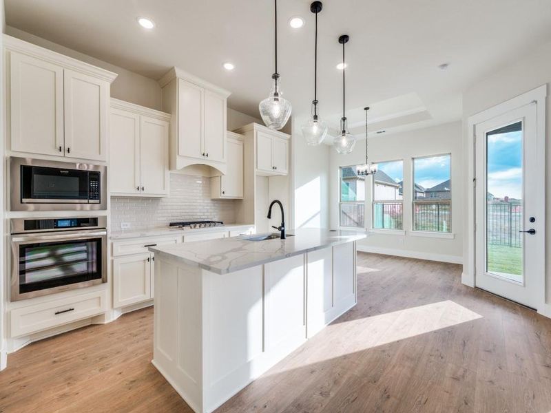 Furnished interior view inside a new home in Ladera Little Elm, Little Elm (Image 12).