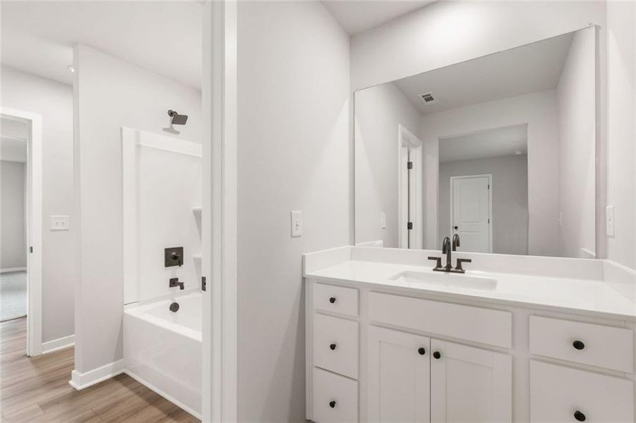 Furnished interior view inside a new home in Windsong Estates, McDonough (Image 9).