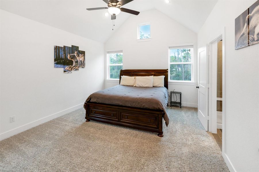 Furnished interior view inside a new home in The Woodlands Hills, Willis (Image 15). Furnished interior view inside a new home in The Woodlands Hills, Willis (Image 15).