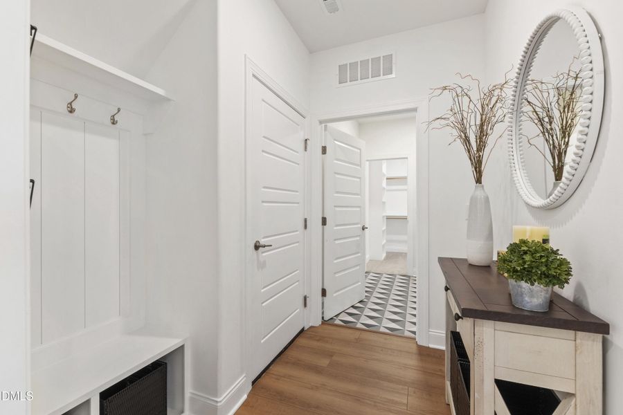 Drop Zone Off Of Garage Entry