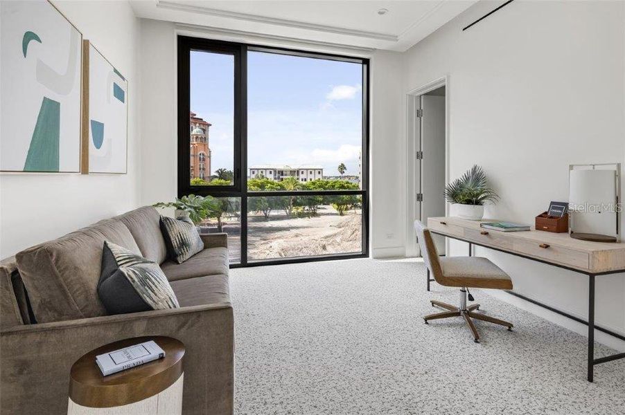 Furnished interior view inside a new home in , Sarasota (Image 7). Furnished interior view inside a new home in , Sarasota (Image 7).