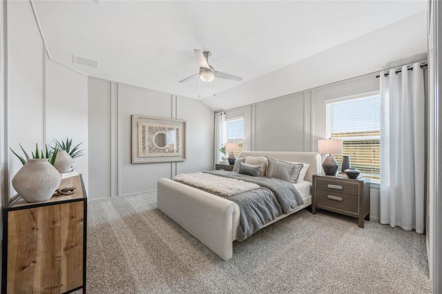 Furnished interior view inside a new home in , Houston (Image 4).