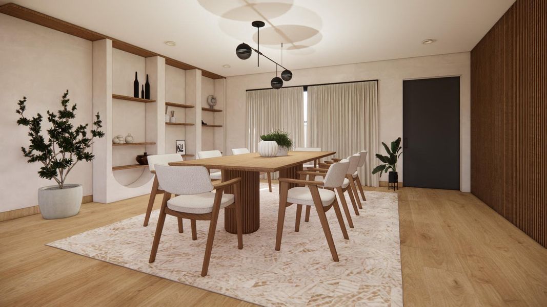 Furnished interior view inside a new home in , Boca Raton (Image 16). Furnished interior view inside a new home in , Boca Raton (Image 16).