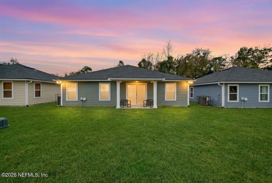 Exterior details and patio area of a home in , Jacksonville (Image 25).