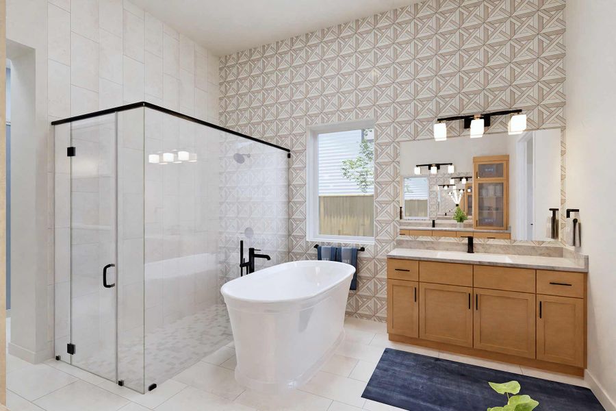 The Bollinger - Owner's Bath The Bollinger - Owner's Bath