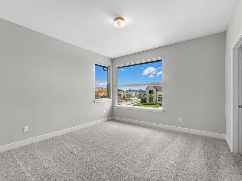 Spacious, unfurnished interior of a new home in Harvest Green, Richmond (Image 11). Spacious, unfurnished interior of a new home in Harvest Green, Richmond (Image 11).