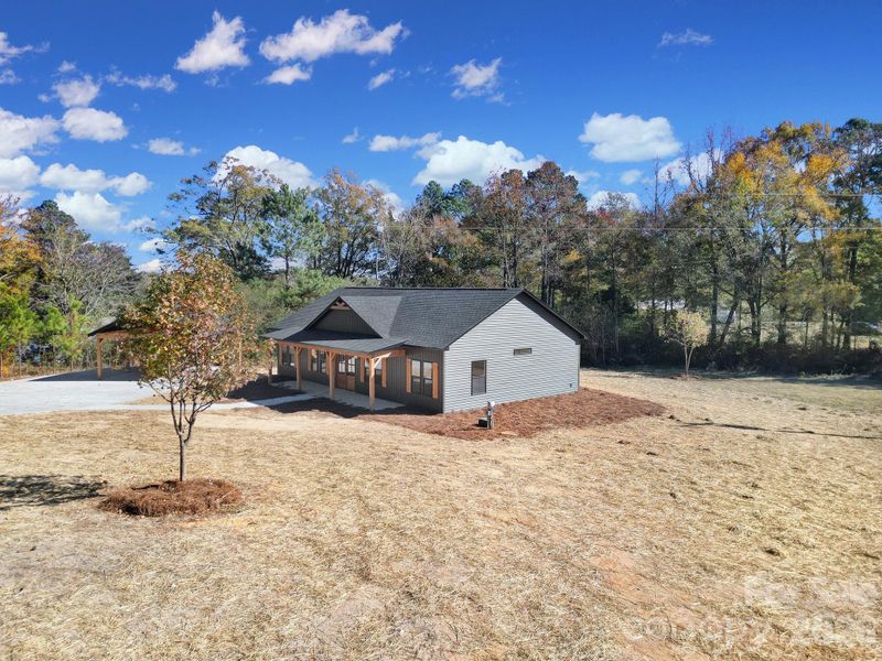 Front exterior of a new home in , Lancaster, SC, highlighting curb appeal (Image 1). Front exterior of a new home in , Lancaster, SC, highlighting curb appeal (Image 1).