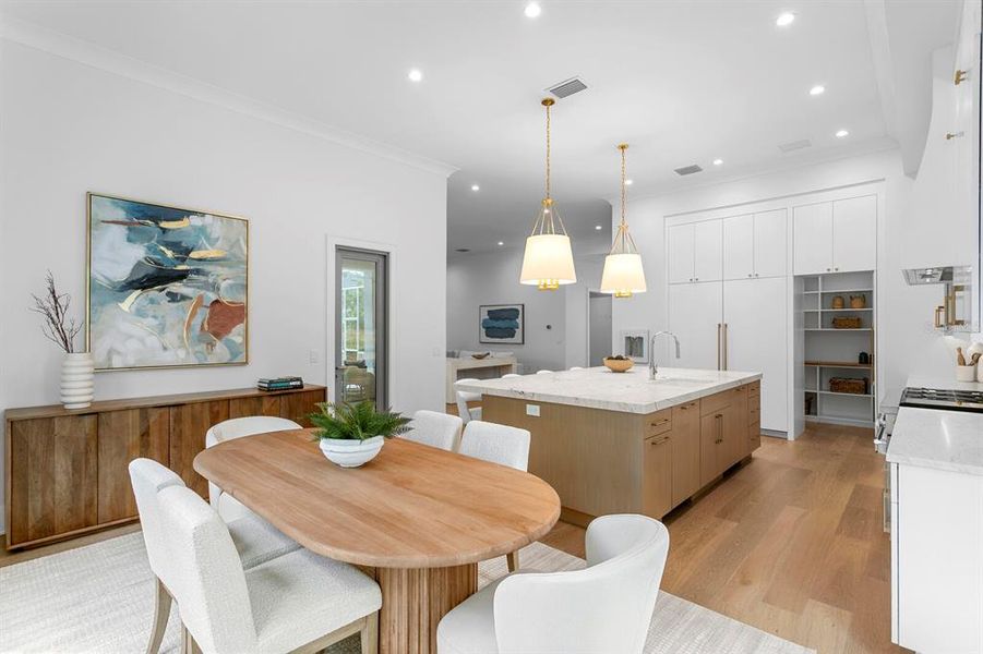 Furnished interior view inside a new home in , Tampa (Image 16).