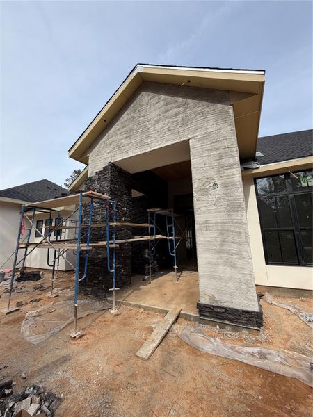 In-progress construction of a new home in , Montgomery, TX (Image 10).