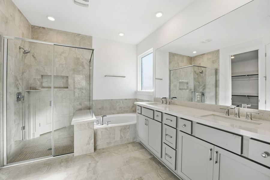 Furnished interior view inside a new home in Santa Rita Ranch, Liberty Hill (Image 5).