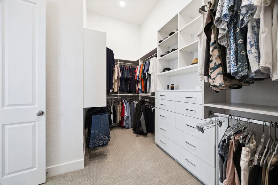 Furnished interior view inside a new home in Elyson, Katy (Image 12).
