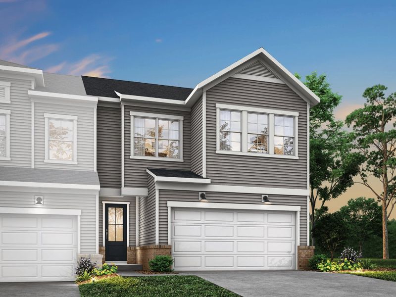 Representative exterior photo of a completed home built from the Stuart by Tri Pointe Homes in Millstone, Cramerton, NC (Image 25). Representative exterior photo of a completed home built from the Stuart by Tri Pointe Homes in Millstone, Cramerton, NC (Image 25).