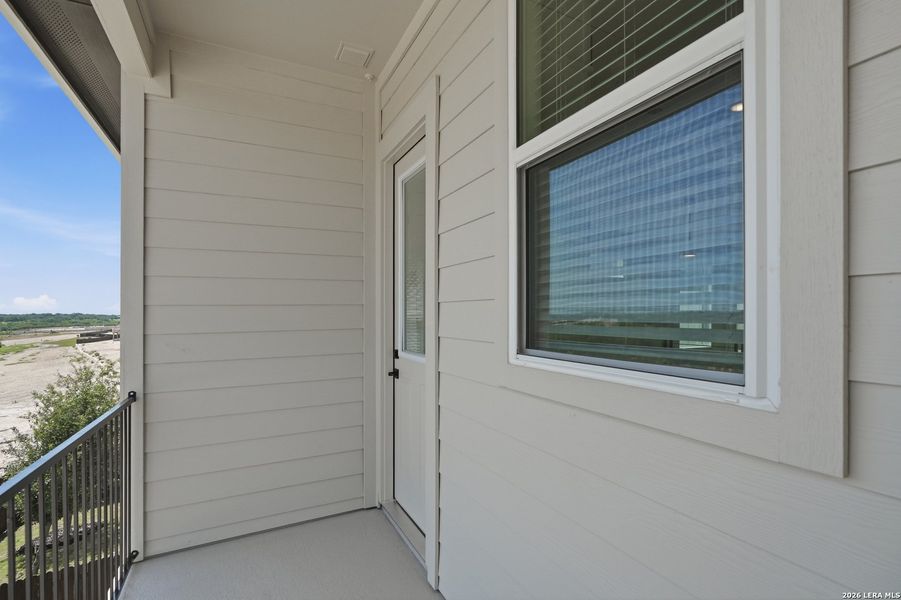 Exterior details and patio area of a home in Prominence Urban, San Antonio (Image 25). Exterior details and patio area of a home in Prominence Urban, San Antonio (Image 25).