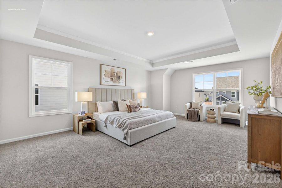 Furnished interior view inside a new home in Oak Grove Hill, Huntersville (Image 23).