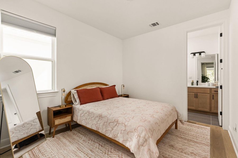 Mother in law suite or guest bedroom on the main level.
