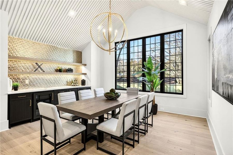 Furnished interior view inside a new home in , Atlanta (Image 31).