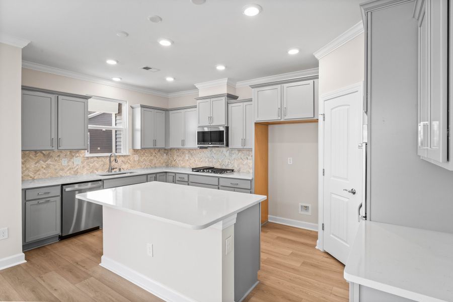Furnished interior view inside a new home in Bridgewater - Shorehaven Village, Little River (Image 6).