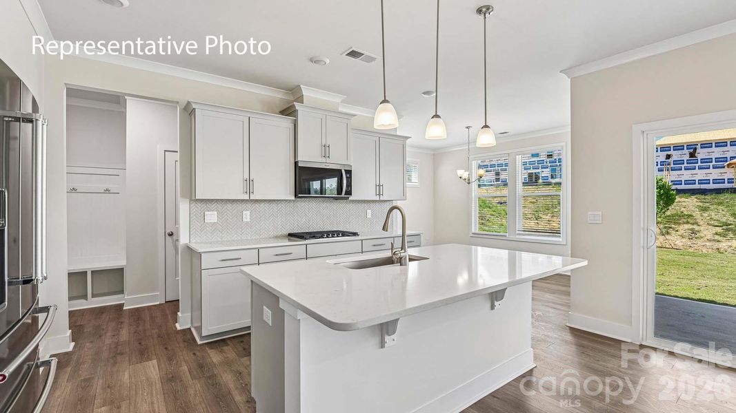 Furnished interior view inside a new home in Avalon of Gastonia, Gastonia (Image 8).