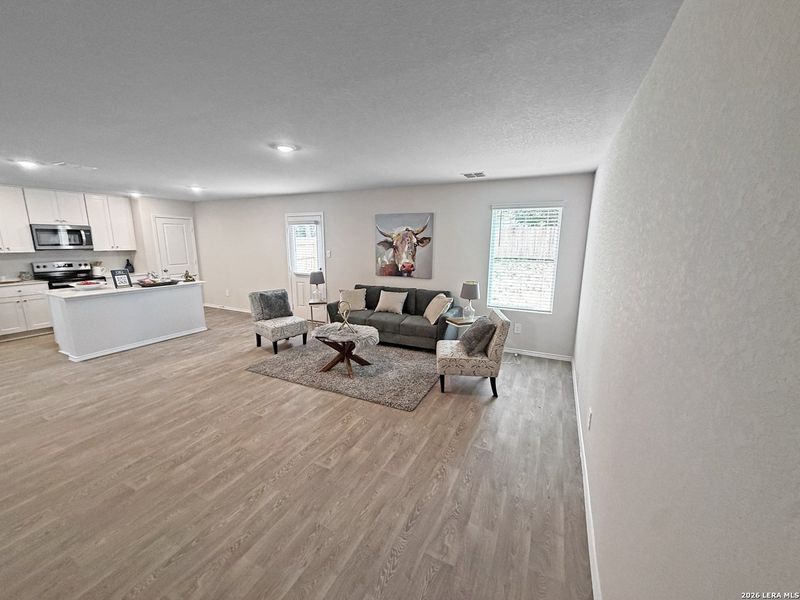 Furnished interior view inside a new home in Spring Valley, New Braunfels (Image 7).