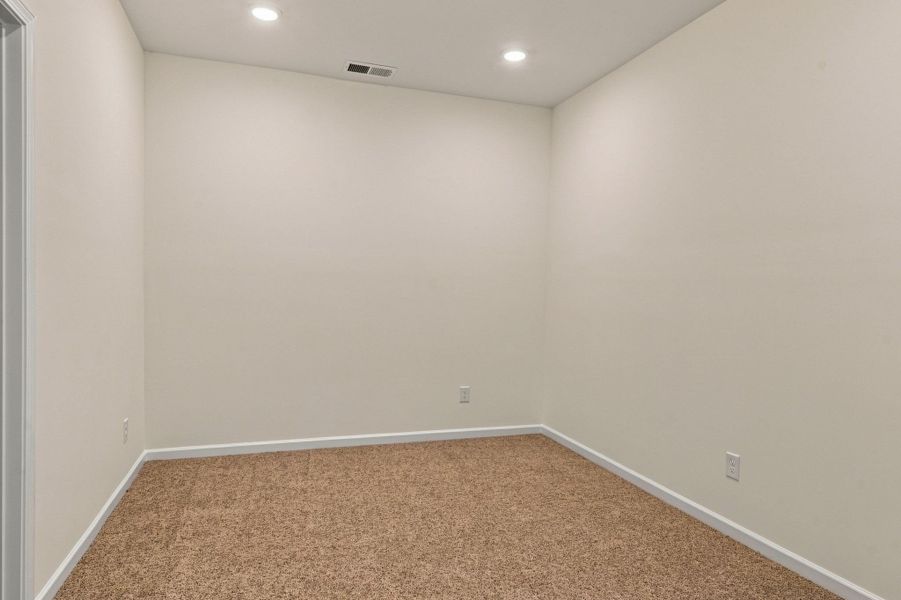 These pictures are of another unit of the same floor plan. Design selections will vary.
