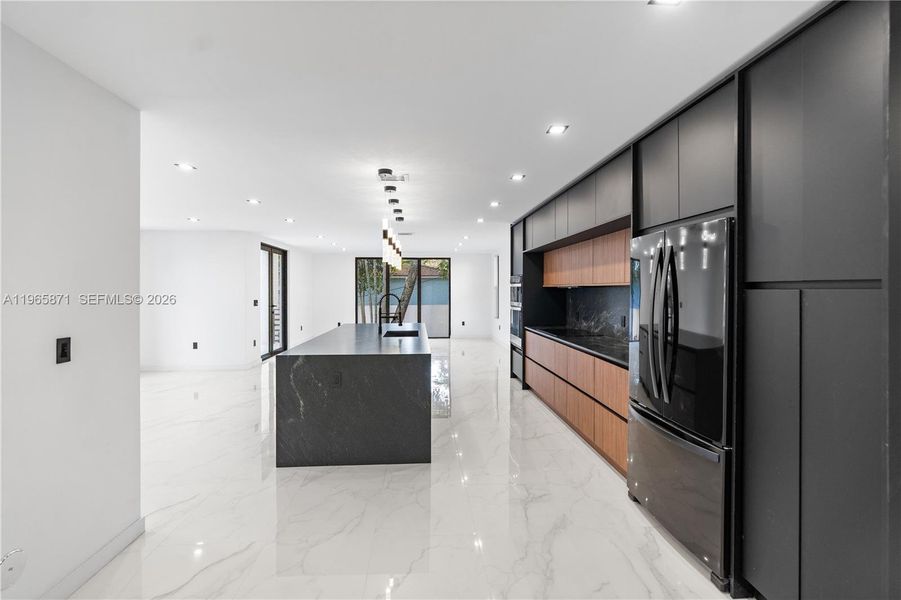 Furnished interior view inside a new home in , Miami (Image 6).