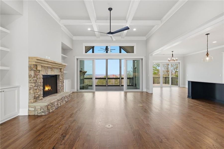 Spacious, unfurnished interior of a new home in , Gainesville (Image 62).