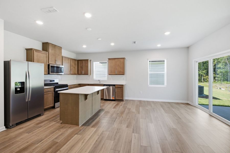 Furnished interior view inside a new home in Carpenter Falls, Durham (Image 14).