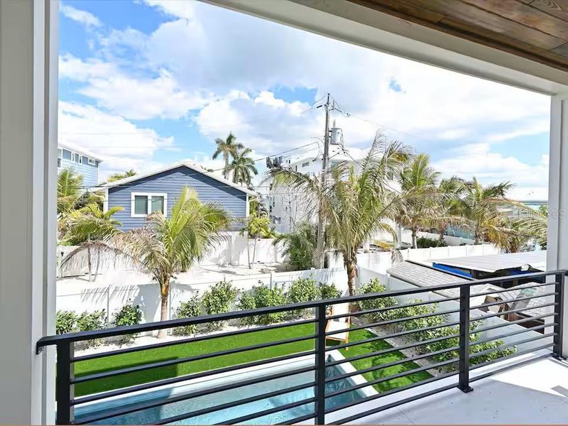 Exterior details and patio area of a home in , Bradenton Beach (Image 27).