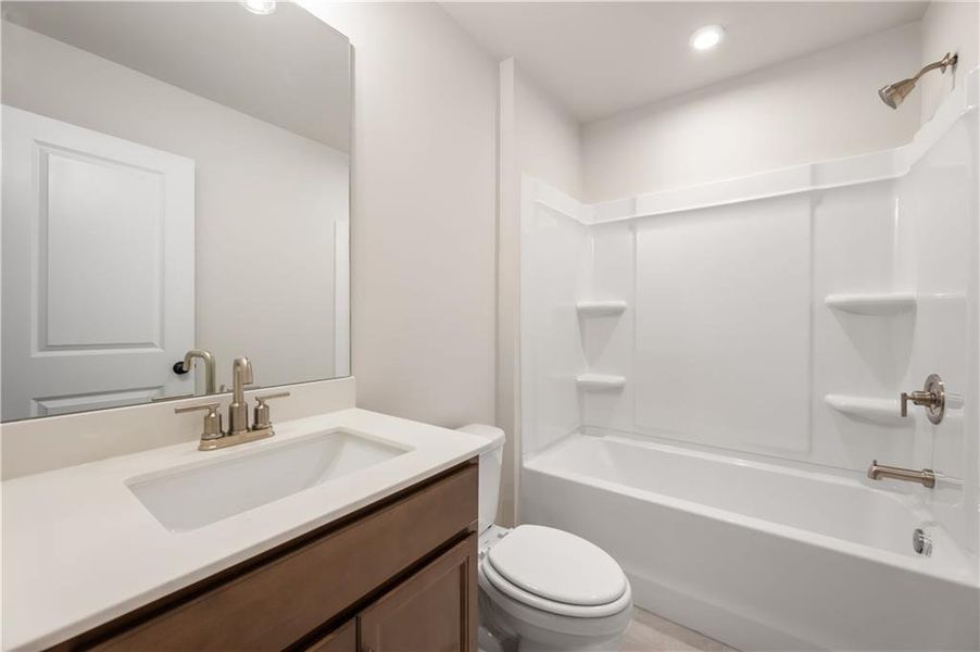 Furnished interior view inside a new home in Cambridge at Steels Bridge: Steels Bridge, Canton (Image 10). Furnished interior view inside a new home in Cambridge at Steels Bridge: Steels Bridge, Canton (Image 10).