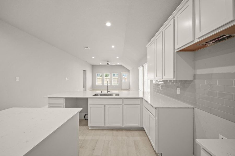 Furnished interior view inside a new home in Morton Creek Ranch, Katy (Image 3).