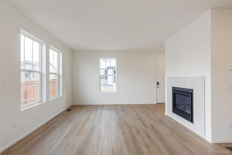 Spacious, unfurnished interior of a new home in Sky Ranch Villas, Watkins (Image 20). Spacious, unfurnished interior of a new home in Sky Ranch Villas, Watkins (Image 20).