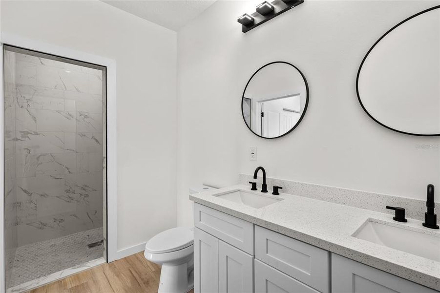 Furnished interior view inside a new home in , Okeechobee (Image 6).