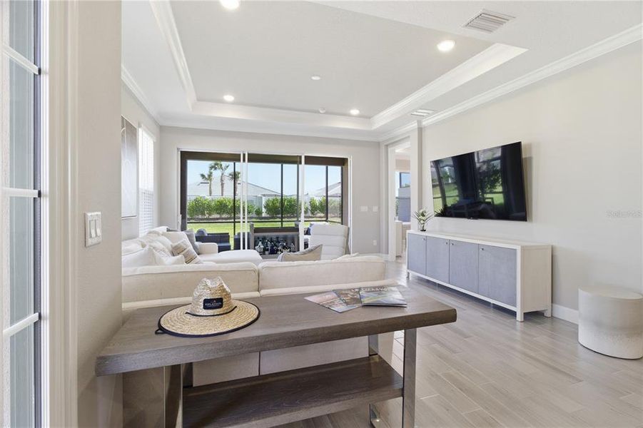 Furnished interior view inside a new home in , Bradenton (Image 5).
