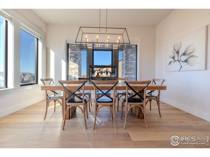 Furnished interior view inside a new home in , Berthoud (Image 10).