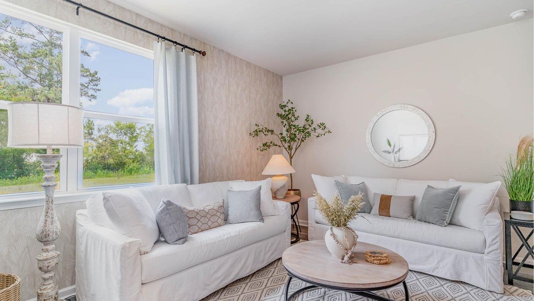 Furnished interior view inside a new home in South Island Landing, Georgetown (Image 6).