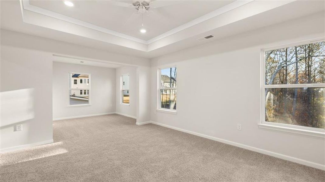 Spacious, unfurnished interior of a new home in Water Oak Estates, Lawrenceville (Image 37).