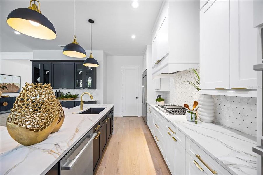 Furnished interior view inside a new home in , Tampa (Image 35).