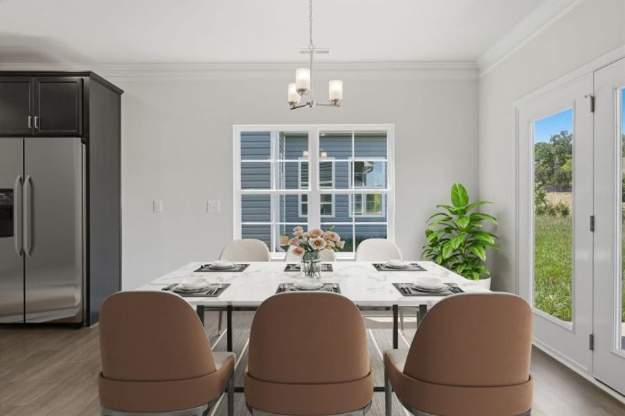 Furnished interior view inside a new home in Sullivans Reserve, Walkertown (Image 14).