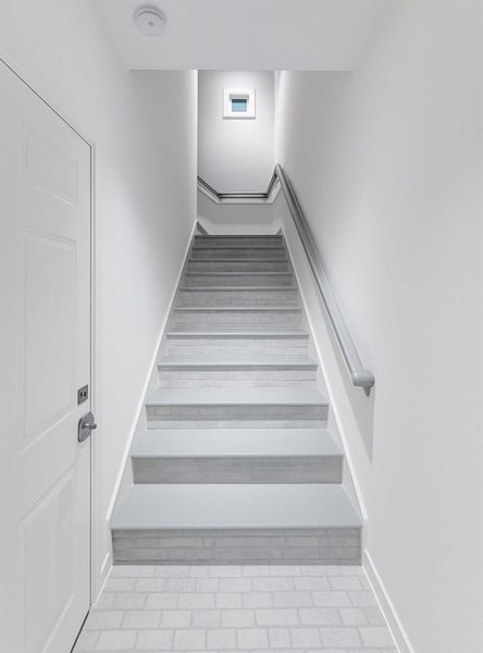 Expanded Foyer with Extra-wide Staircased Entry