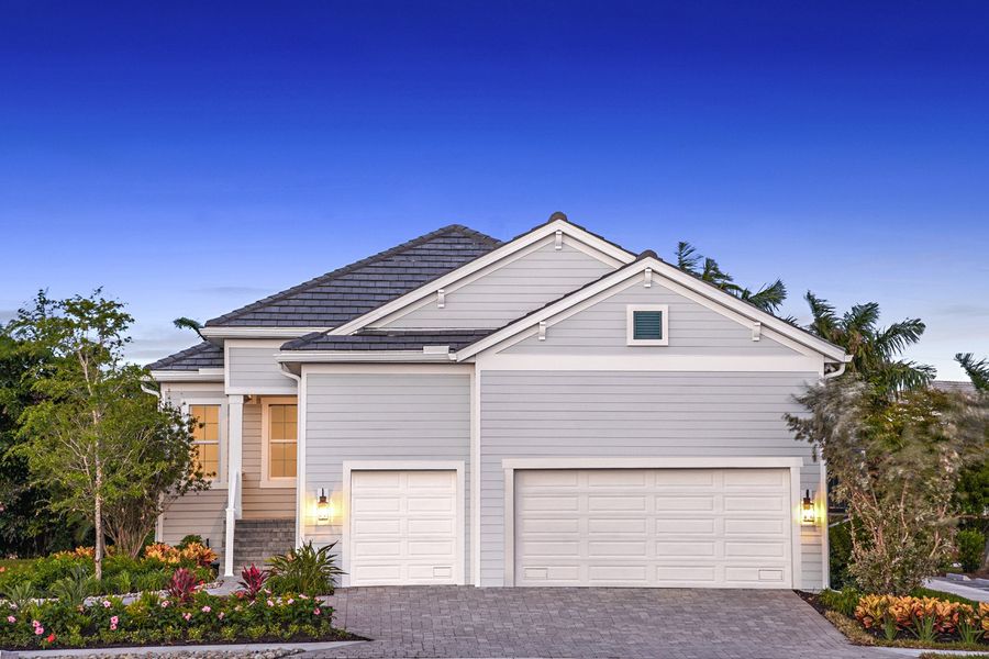 Representative exterior photo of a completed home built from the Meadow Brook by Neal Communities in Tide Marsh, Fort Myers, FL (Image 18).