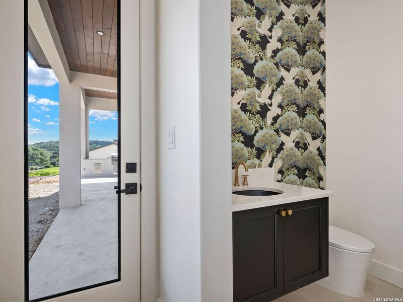 Furnished interior view inside a new home in , San Antonio (Image 29).