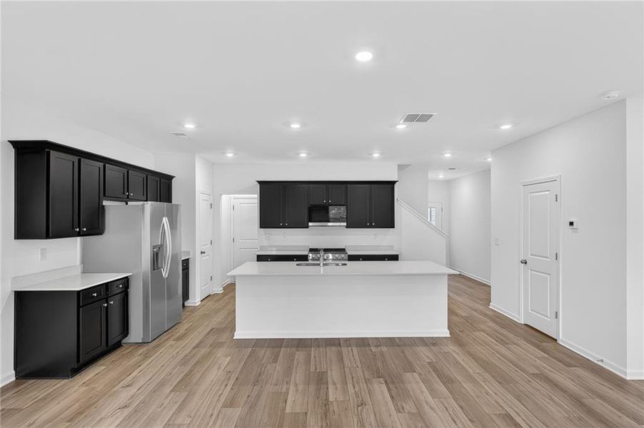 Furnished interior view inside a new home in , Lawrenceville (Image 5).