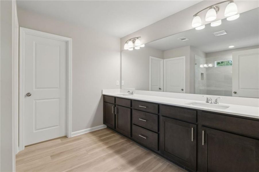 Furnished interior view inside a new home in , Hoschton (Image 4). Furnished interior view inside a new home in , Hoschton (Image 4).