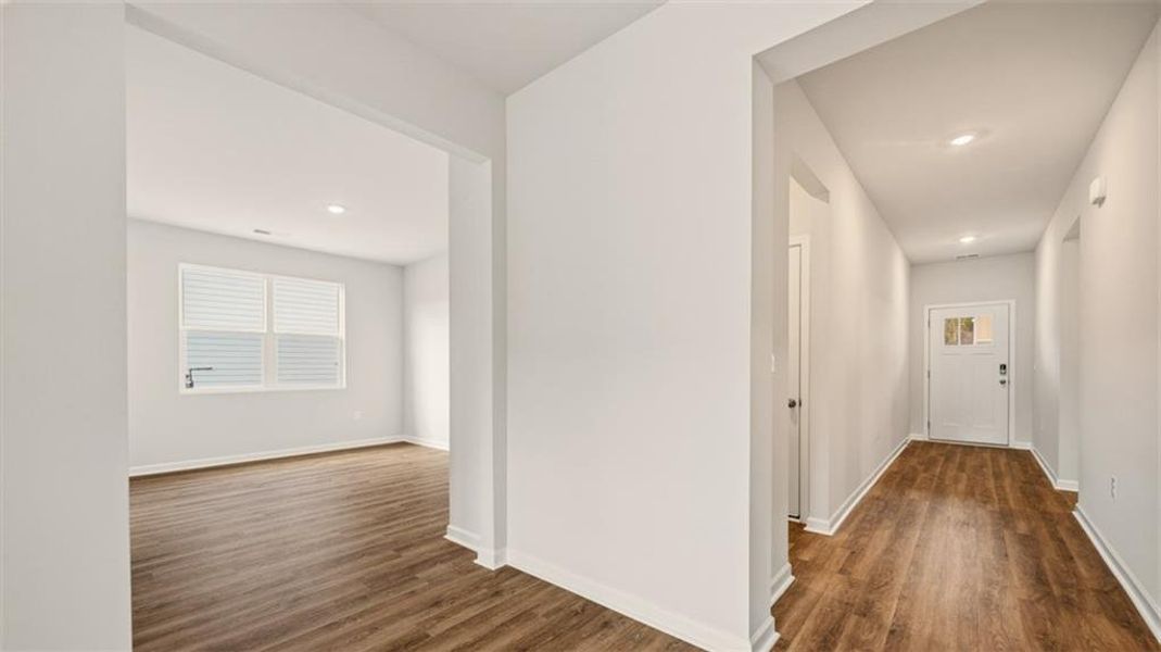 Spacious, unfurnished interior of a new home in Preserve at Dove Creek, Statham (Image 36). Spacious, unfurnished interior of a new home in Preserve at Dove Creek, Statham (Image 36).