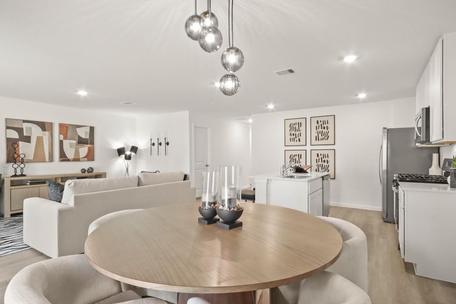 Furnished interior view inside a new home in Cypress Green, Hockley (Image 4).