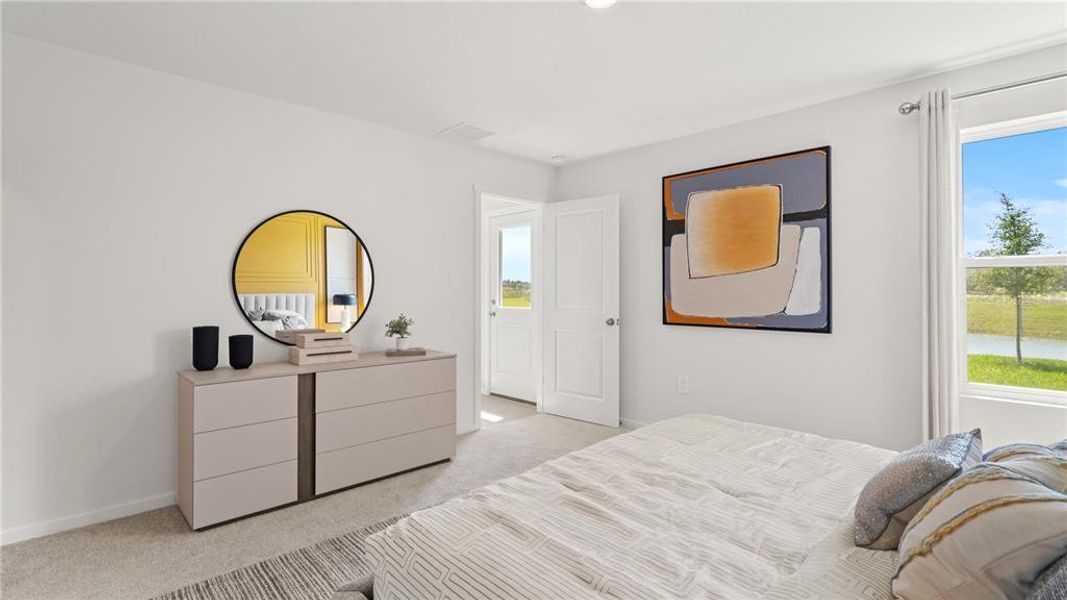 Furnished interior view inside a new home in , Kissimmee (Image 3).